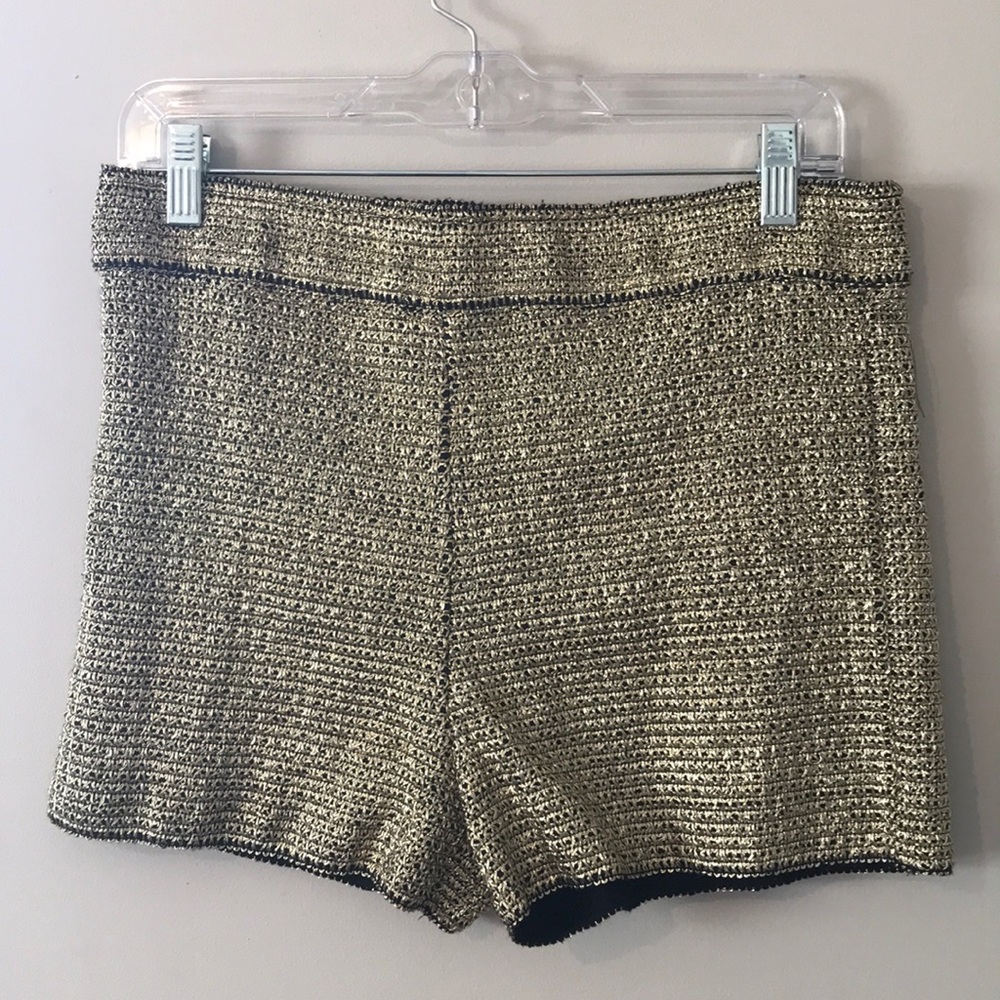 Gold weave Renn shorts